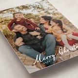 "Winter Greetings" - Holiday Cards in Snow by Ashley Iwafuchi - Detail