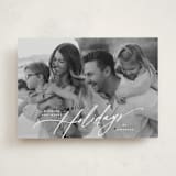 "Elegant Holiday" - Holiday Cards in Snow by Carolyn Nicks - Front