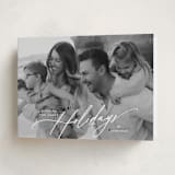"Elegant Holiday" - Holiday Cards in Snow by Carolyn Nicks - Folded Card