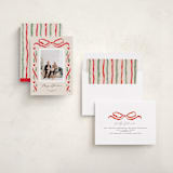 "Disney's Mickey Bough Border" - Holiday Cards in Wreath by Pixel and Hank - Assembled