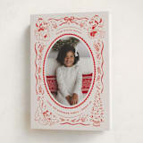 "Disney's Mickey n' Friends Warm Wishes" - Holiday Cards in Santa Suit by Creo Study - Folded Card