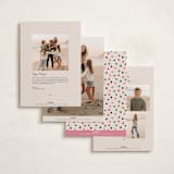 "Disney's Mickey Mouse Garland" - Holiday Cards in Frosting by Annie Holmquist - Back of Card Options