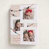 "Disney's Mickey Mouse Garland" - Holiday Cards in Frosting by Annie Holmquist - Folded Card