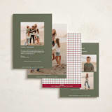 "Disney's Winnie the Pooh Winter Adventures" - Holiday Cards in Snow by Jenna Holcomb - Back of Card Options