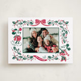 "Disney's Retro Mickey" - Holiday Cards in Fir by Jenna Holcomb - Front