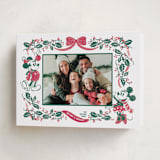 "Disney's Retro Mickey" - Holiday Cards in Fir by Jenna Holcomb - Folded Card