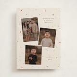 "Disney's Mickey Tri Confetti" - Holiday Cards in Sugar Cookie by Ellen Schlegelmilch - Front