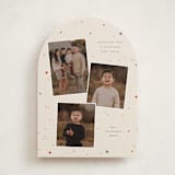 "Disney's Mickey Tri Confetti" - Holiday Cards in Sugar Cookie by Ellen Schlegelmilch - Front