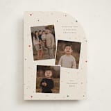 "Disney's Mickey Tri Confetti" - Holiday Cards in Sugar Cookie by Ellen Schlegelmilch - Front