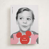 "disney holiday joy" - Holiday Cards in Cranberry by Lori Wemple - Front