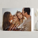 "pure bliss" - Holiday Cards in Cotton by Carolyn Nicks - Folded Card