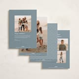 "Summit" - Holiday Cards in Snow by Kaydi Bishop - Back of Card Options