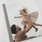 "Minimal Joy" - Holiday Cards in Cardinal by Owl and Toad - Detail