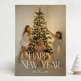 "Noël classique" - Holiday Cards in Frost by Benita Crandall - Front