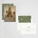 "Noël classique" - Holiday Cards in Frost by Benita Crandall - Assembled