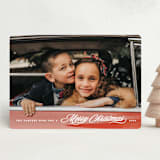 "Simply vintage" - Holiday Cards in Winter by Creo Study - Front