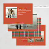 "Simply vintage" - Holiday Cards in Winter by Creo Study - Back of Card Options