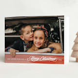 "Simply vintage" - Holiday Cards in Winter by Creo Study - Folded Card