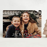 "All our love" - Holiday Cards in Snow by Ashley Iwafuchi - Front