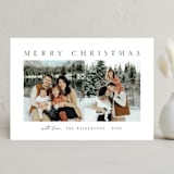 "Holiday Duet" - Holiday Cards in Snow by Chris Griffith - Front