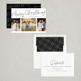 "We Three" - Holiday Cards in Penguin by Lea Delaveris - Assembled
