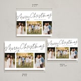 "We Three" - Holiday Cards in Penguin by Lea Delaveris - Formats Available