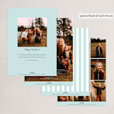 "Flourishing" - Holiday Cards in Juniper by Paper Raven Co. - Back of Card Options