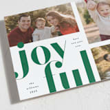 "joyful grid" - Holiday Cards in Evegreen by Susan Asbill - Detail