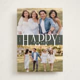 "Big Merry" - Holiday Cards in Pine by Brianne Larsen - Front