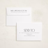 "Big Merry" - Holiday Cards in Pine by Brianne Larsen - FREE Recipient Addressing