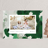 "Blithely" - Holiday Cards in Shamrock by Alaina Cherup - Front