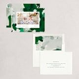 "Blithely" - Holiday Cards in Shamrock by Alaina Cherup - Assembled