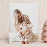 "From our home to yours" - Holiday Cards in Midnight by Yaling Hou Suzuki - Front