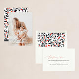 "From our home to yours" - Holiday Cards in Midnight by Yaling Hou Suzuki - Assembled