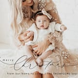 "From our home to yours" - Holiday Cards in Midnight by Yaling Hou Suzuki - Detail