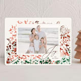 "Christmas Garden" - Holiday Cards in Crimson by Kayla King - Front