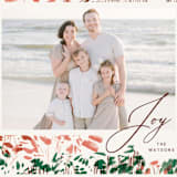 "Christmas Garden" - Holiday Cards in Crimson by Kayla King - Detail