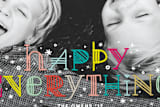 "Colorful Happy Everything" - Holiday Cards in Rainbow by fatfatin - Close-Up