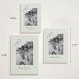 "Hung Holly" - Holiday Cards in Lime by Angela Garrick - Formats Available