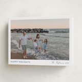 "Primrose" - Holiday Cards in Lake by Annie Shapiro - Folded Card