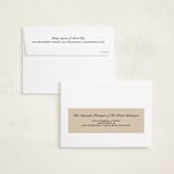 "Stamp" - Holiday Cards in Mulled Wine by Claire - FREE Recipient Addressing