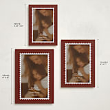 "Stamp" - Holiday Cards in Mulled Wine by Claire - Formats Available