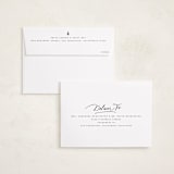 "Evoke" - Holiday Cards in Snow by Everett Paper Goods - FREE Recipient Addressing