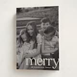 "cropped" - Holiday Cards in Cream by Ellen Schlegelmilch - Folded Card