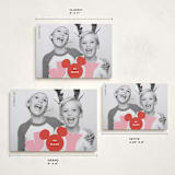 "disney holiday joy" - Holiday Cards in Cranberry by Lori Wemple - Formats Available