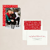 "Confetti Howlidays" - Holiday Cards in Snow by Nicole Barreto - Assembled