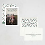"Happy Script" - Holiday Cards in Juniper by Erica Krystek - Assembled