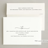 "Playful Corners" - Holiday Cards in Licorice by Ekko Studio - FREE Recipient Addressing