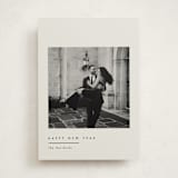 "Hartford" - Holiday Cards in Latte by Carolyn Nicks - Front