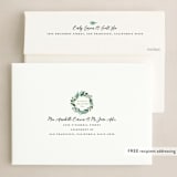 "Peace On Earth" - Holiday Cards in Spruce by Susan Moyal - FREE Recipient Addressing